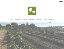 Tablet Screenshot of californiafarmconference.com